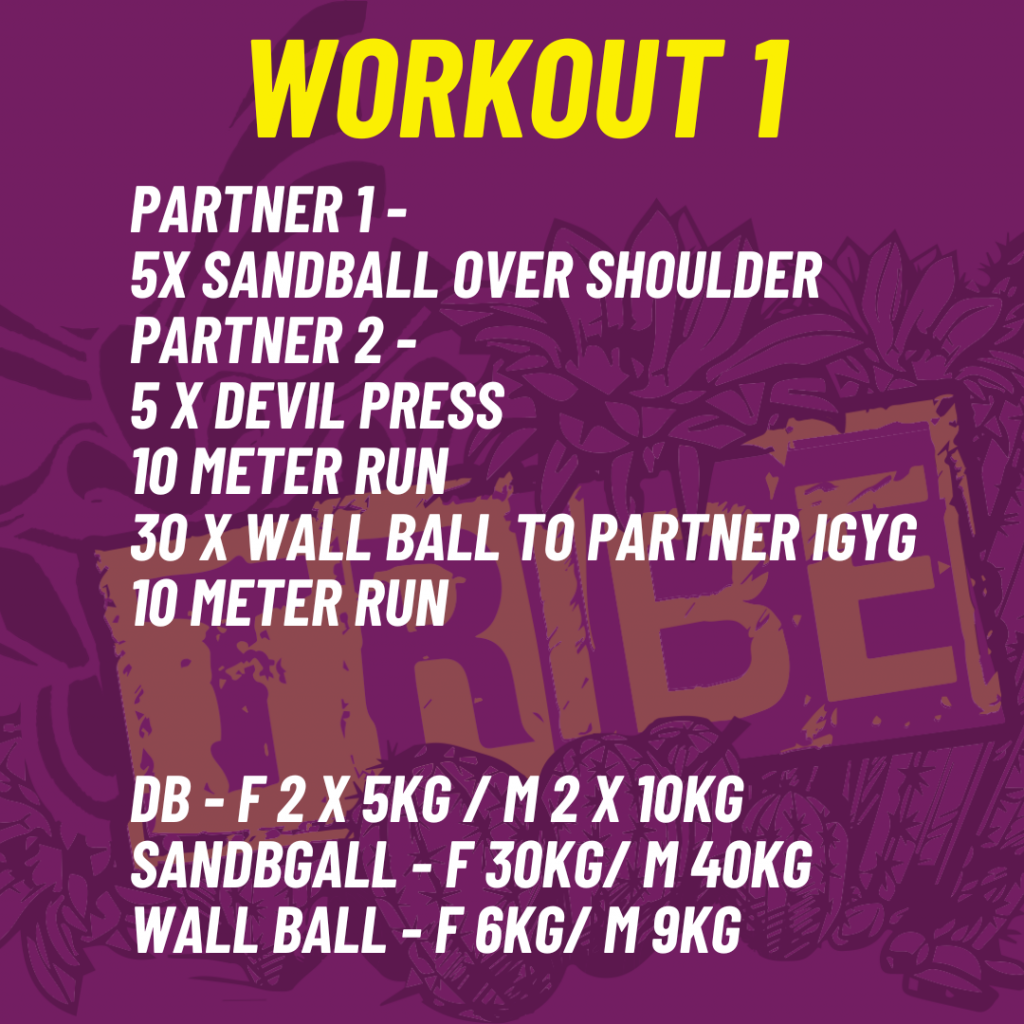 Workout 1, Tribe Games, Trowbridge