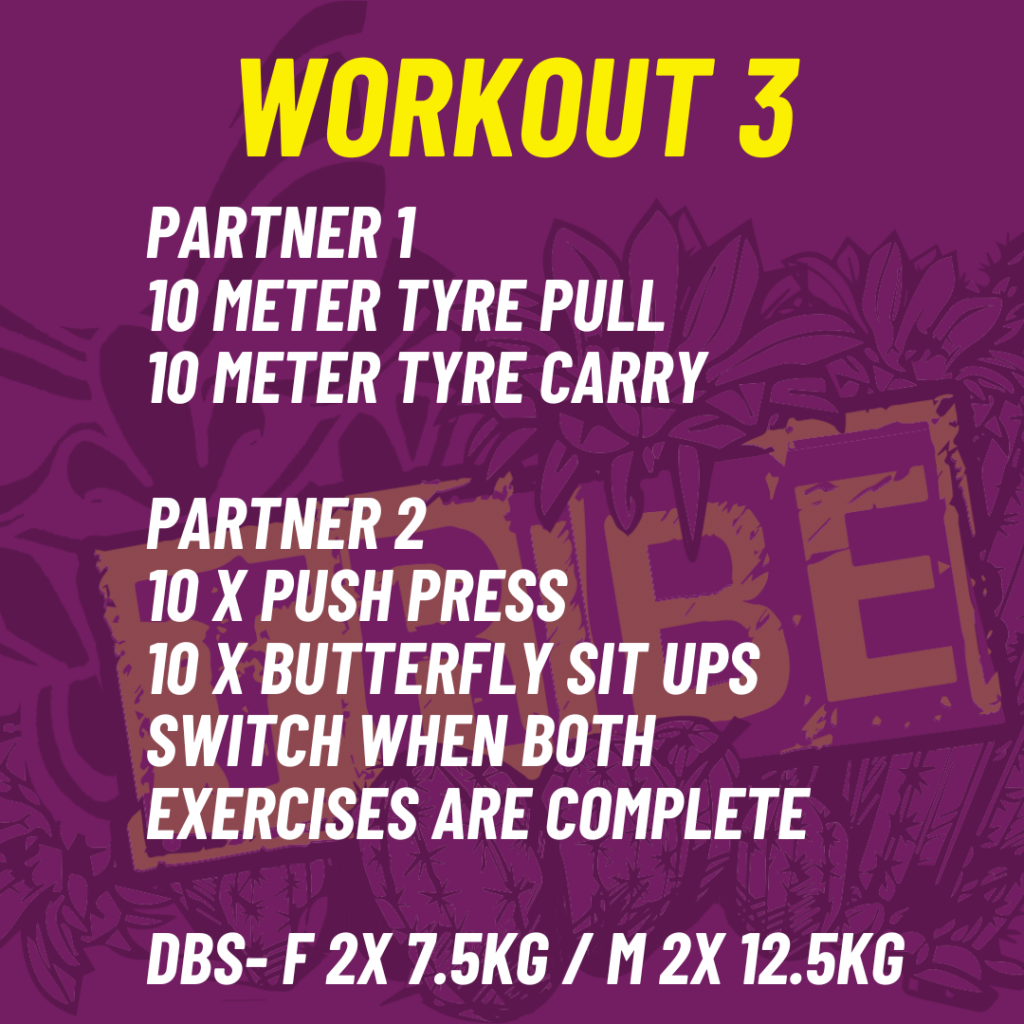 Workout 3, Tribe Games, Trowbridge