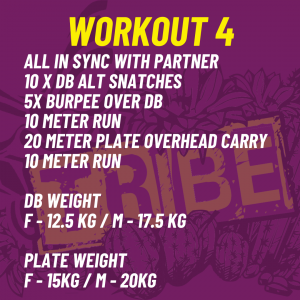 Workout 4, Tribe Games, Trowbridge